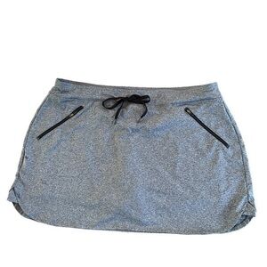 Tek Gear Grey Skorts with Zipper pockets Size XXL